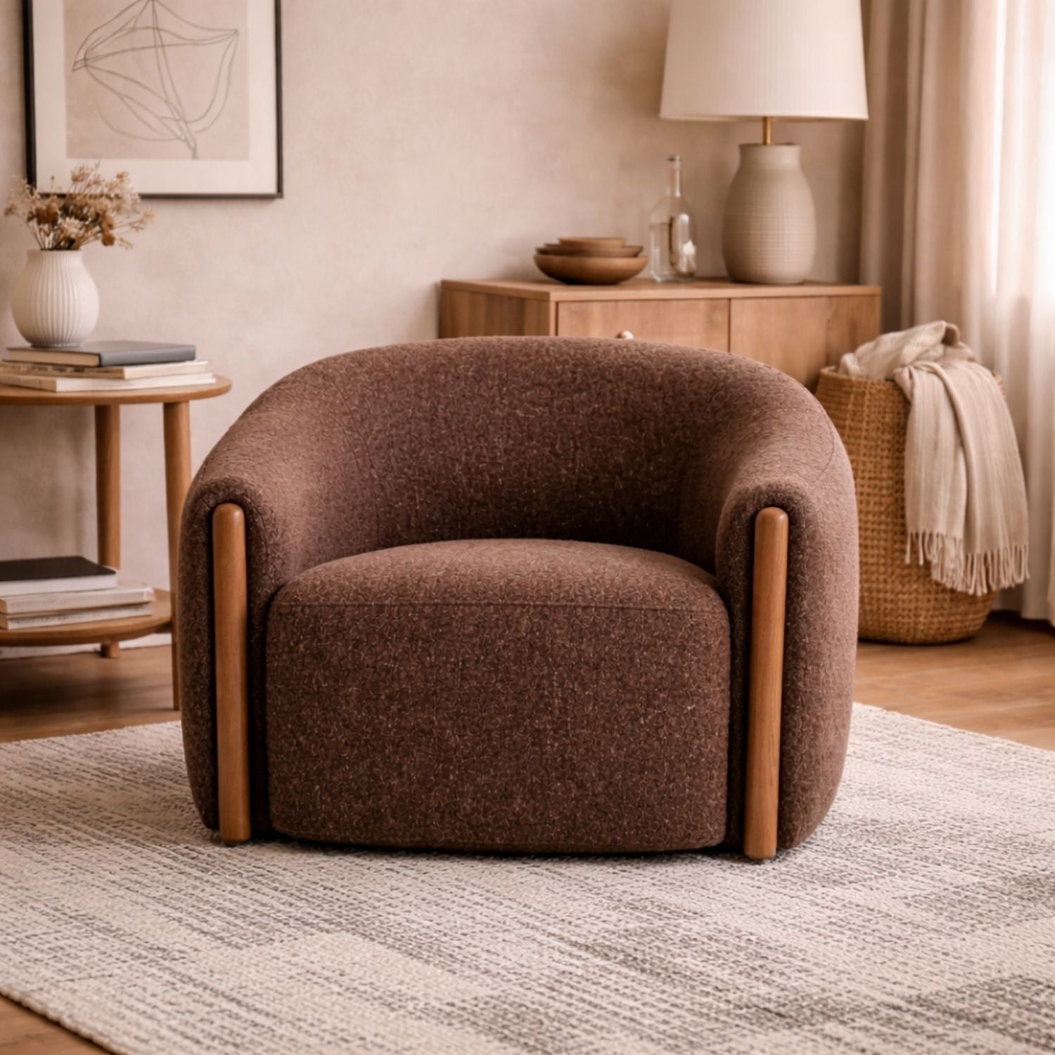 Tavon Upholstered Accent Chair