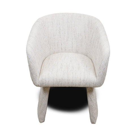 Thaila Full Fabric Swivel Dining Chair