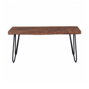 Torvis Bench - Matte Brown