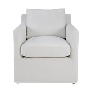 Torwyn Club Chair - White Linen