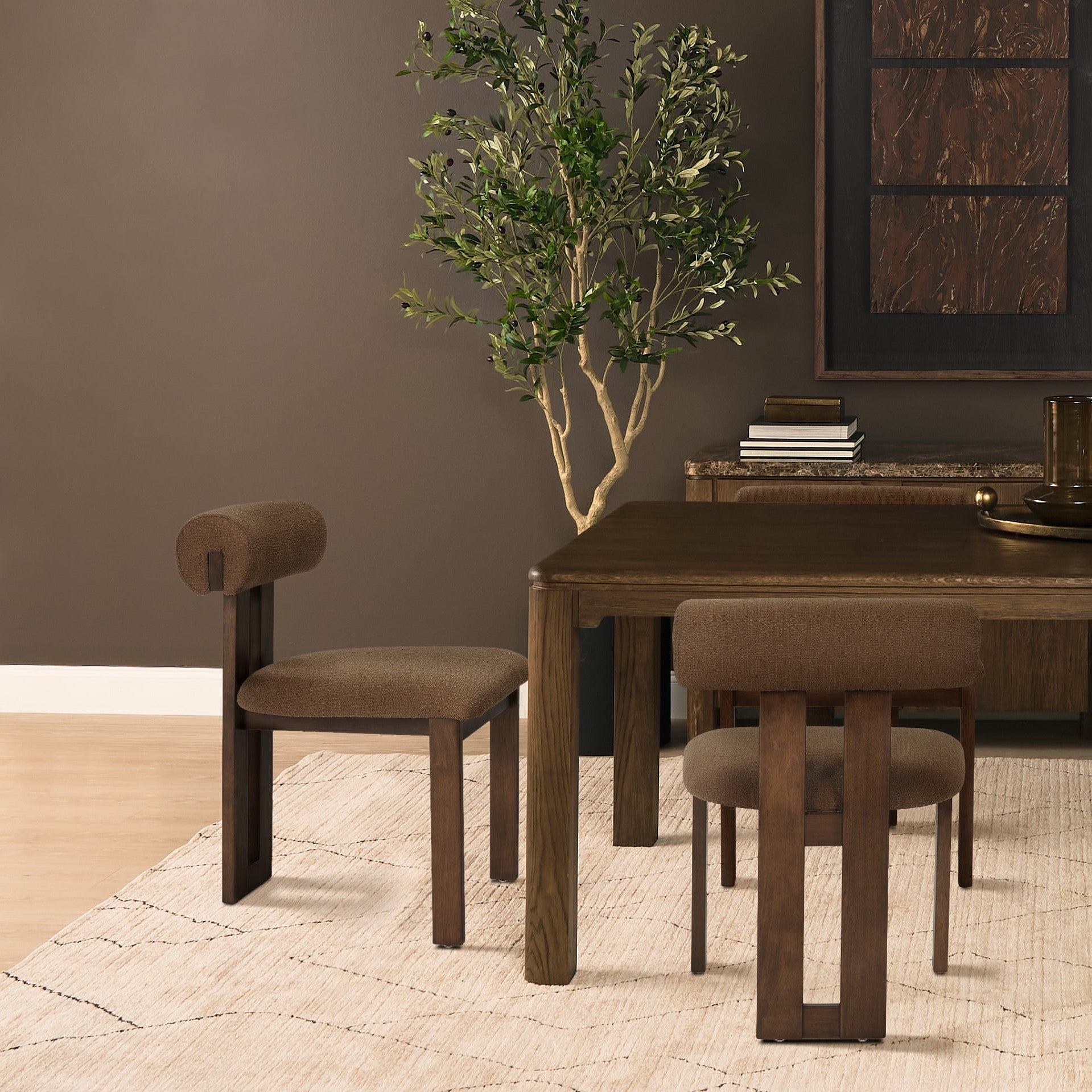 Tribeca Curve Open Back Dining Chair