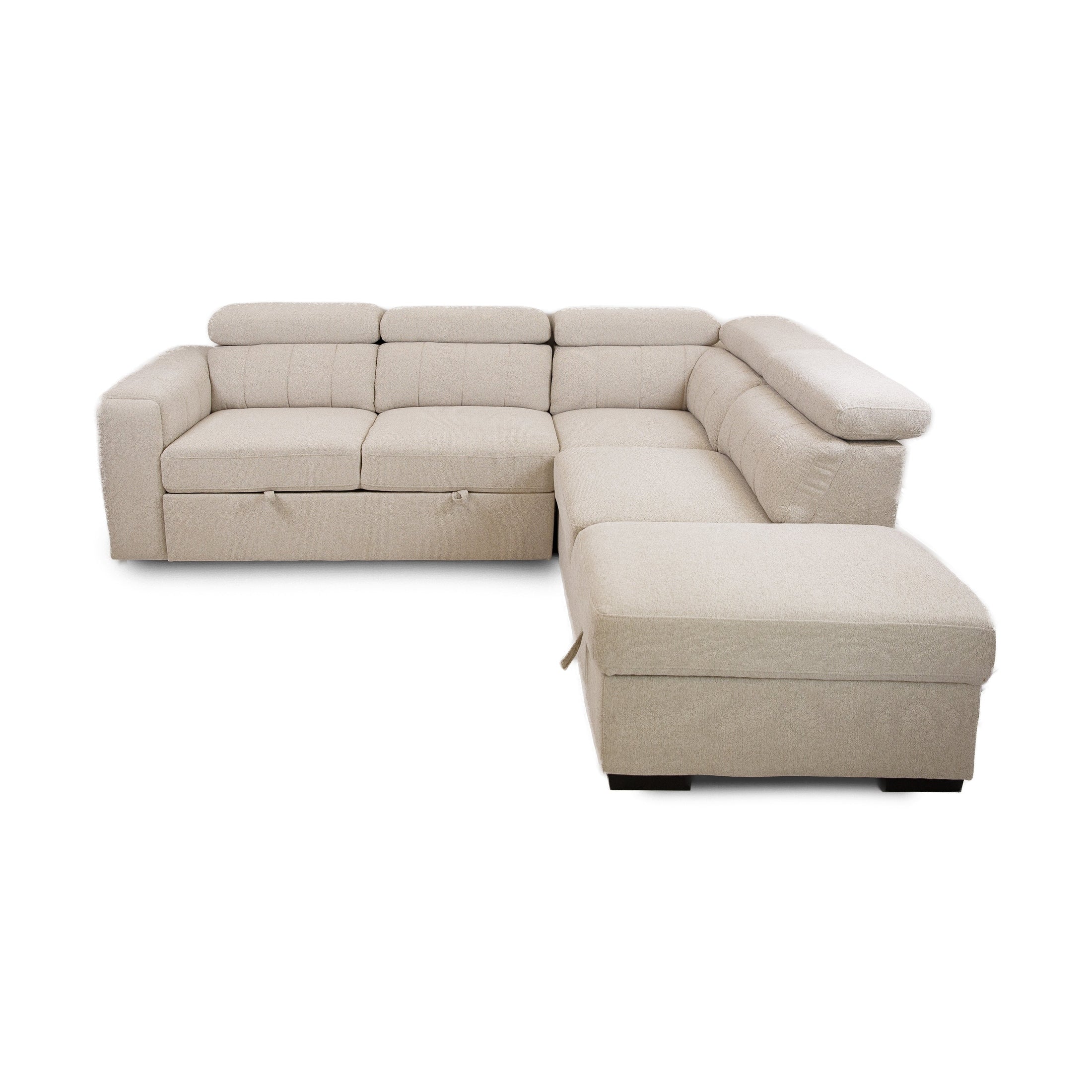 Arlo Sleeper Sectional with Storage Ottoman