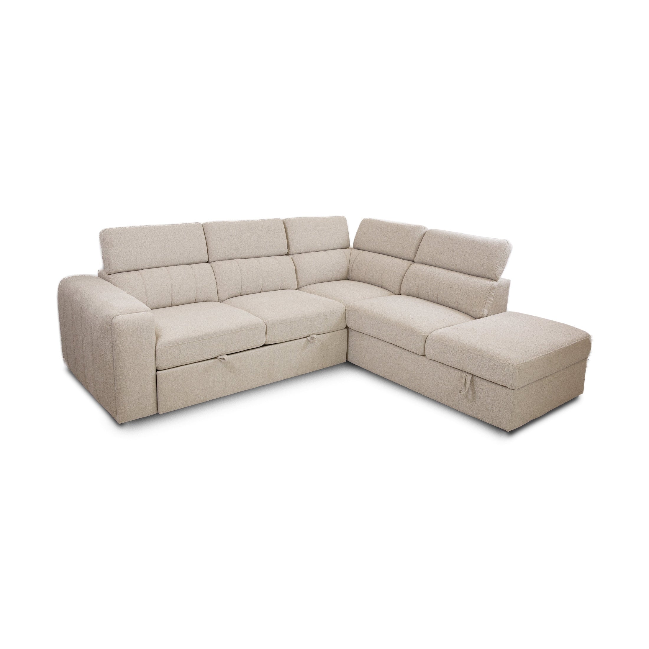 Arlo Sleeper Sectional with Storage Ottoman