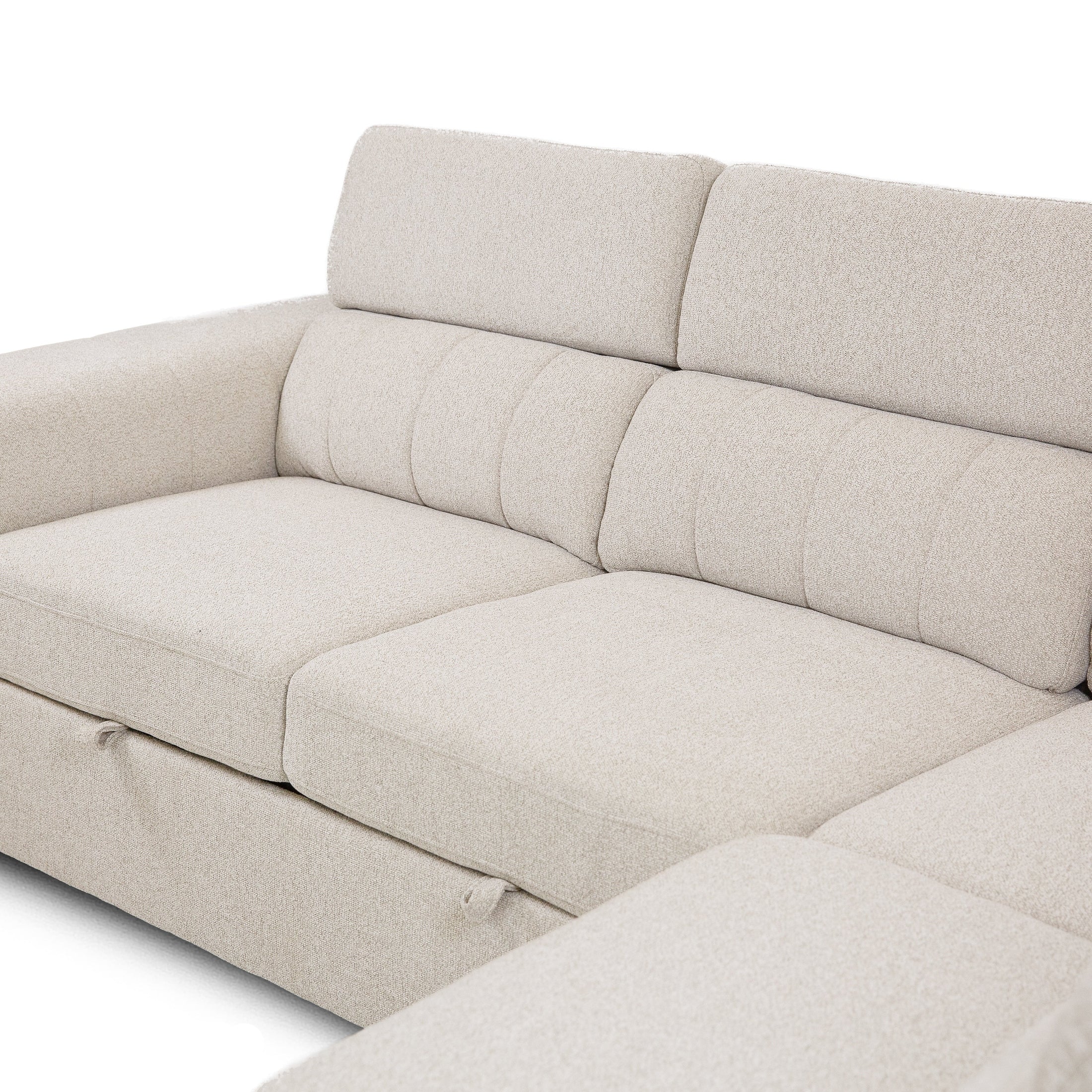 Triston Sleeper Sectional - Fritillary