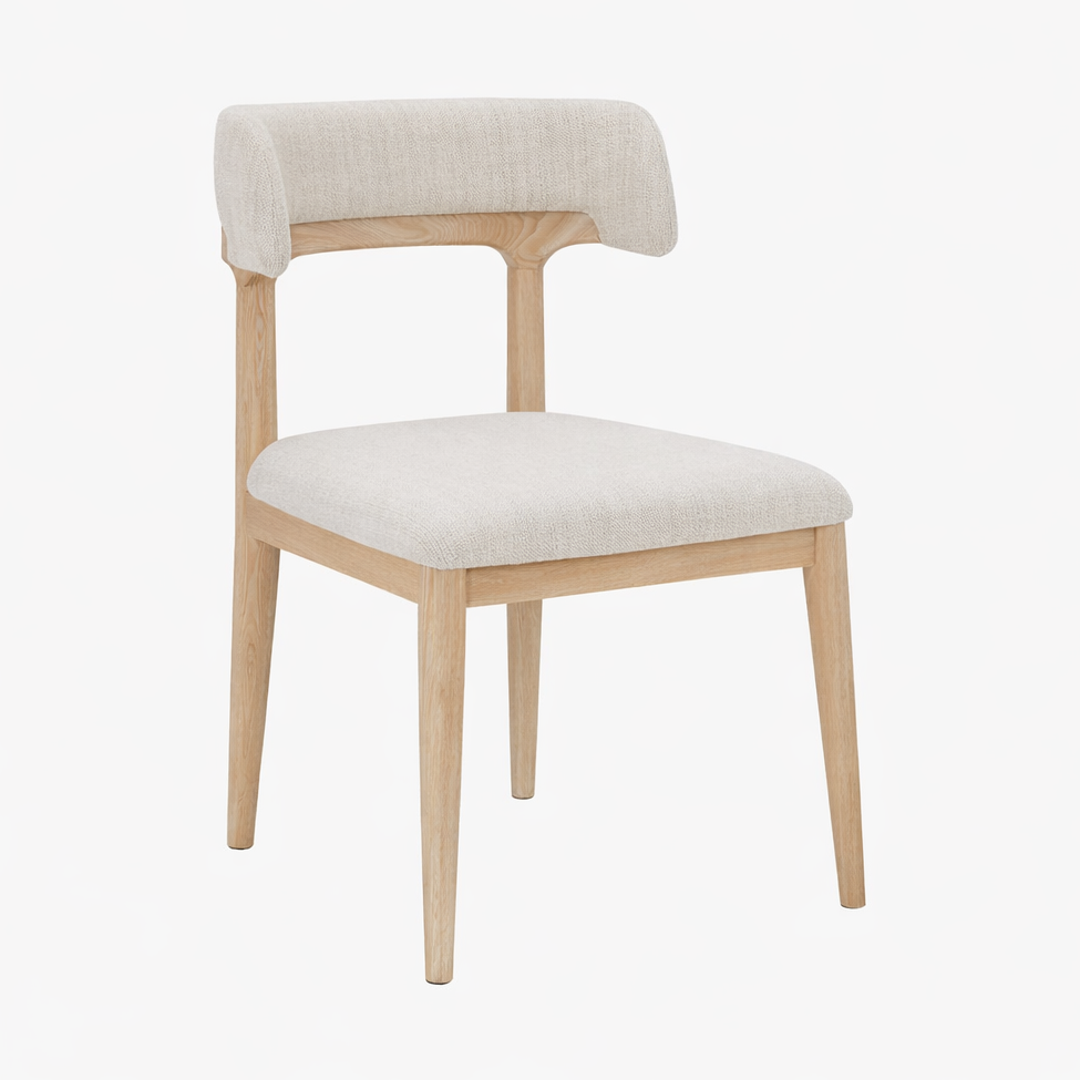 Scandi Solid Oak Wood Dining Chair