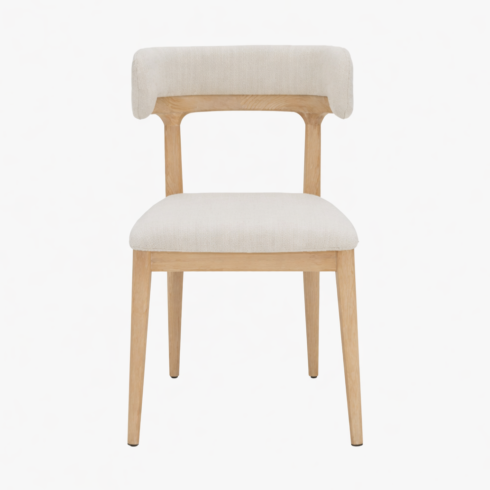 Scandi Solid Oak Wood Dining Chair