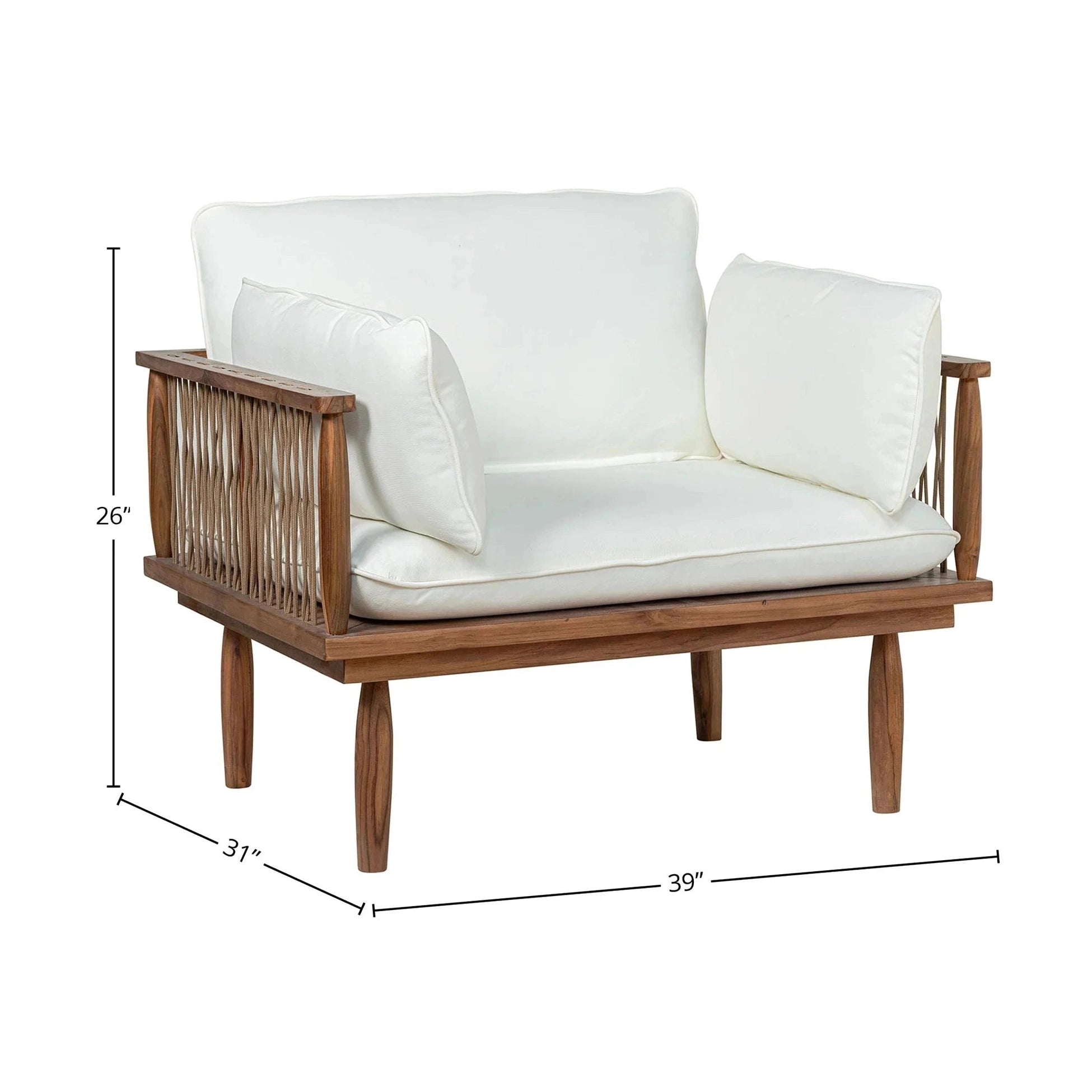 Prylor Outdoor Club Chair
