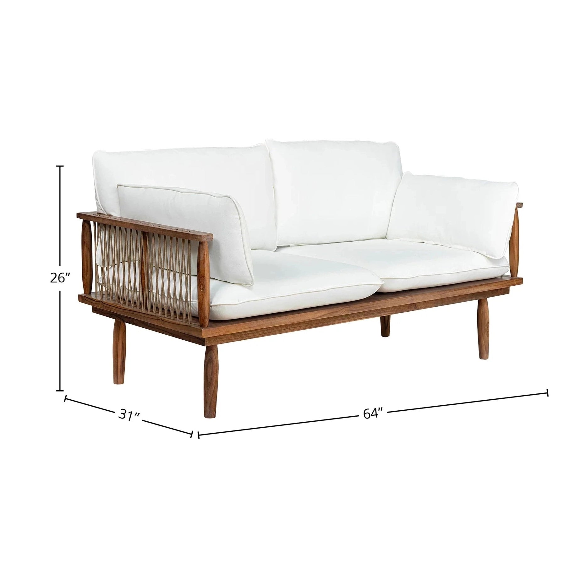 Prylor Outdoor Loveseat
