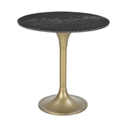 Casson Bistro Table - Italian Black Marble