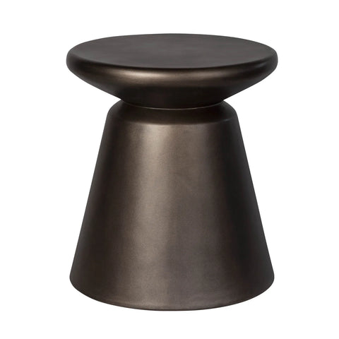 Concrete Mineral Side Table