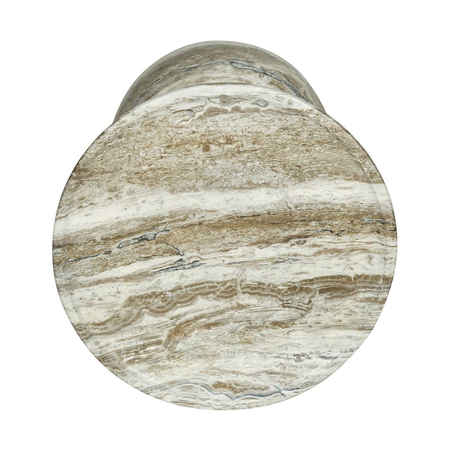 Temple Side Table - Grey Mist