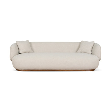Vaila Premium Boucle Sofa w/2 Pillows
