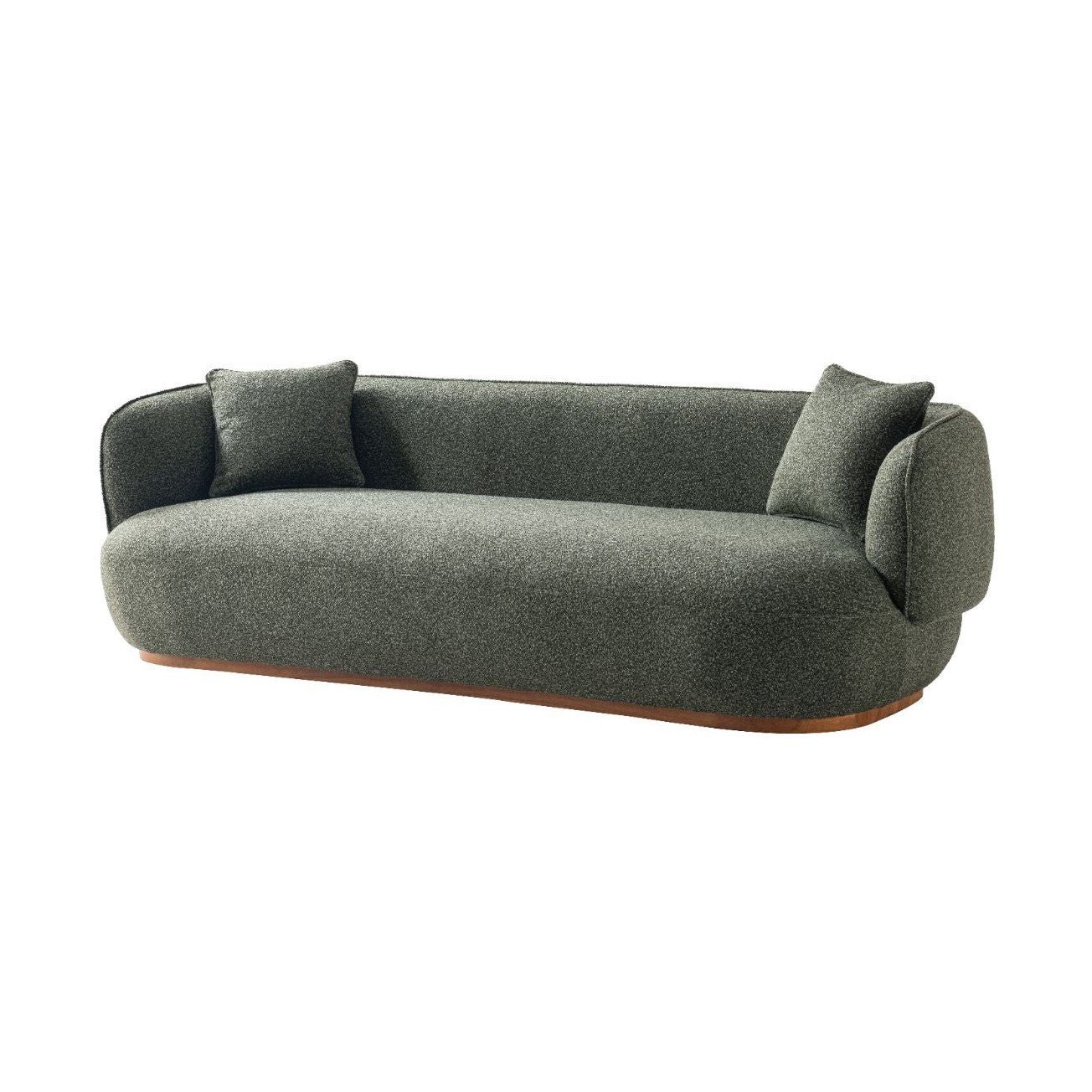 Vaila Premium Boucle Sofa w/2 Pillows