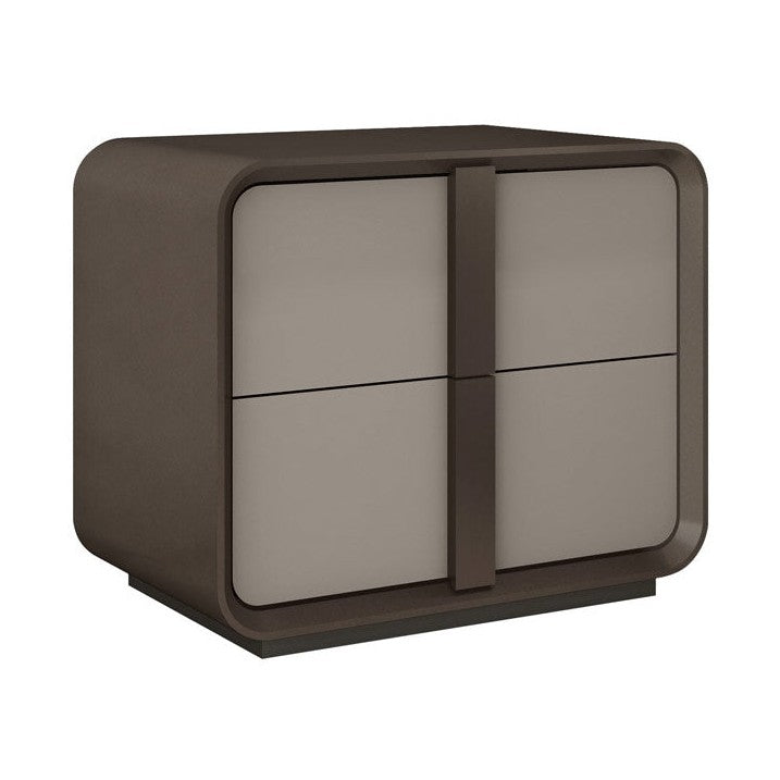 Avira Modern Nightstand – Grey