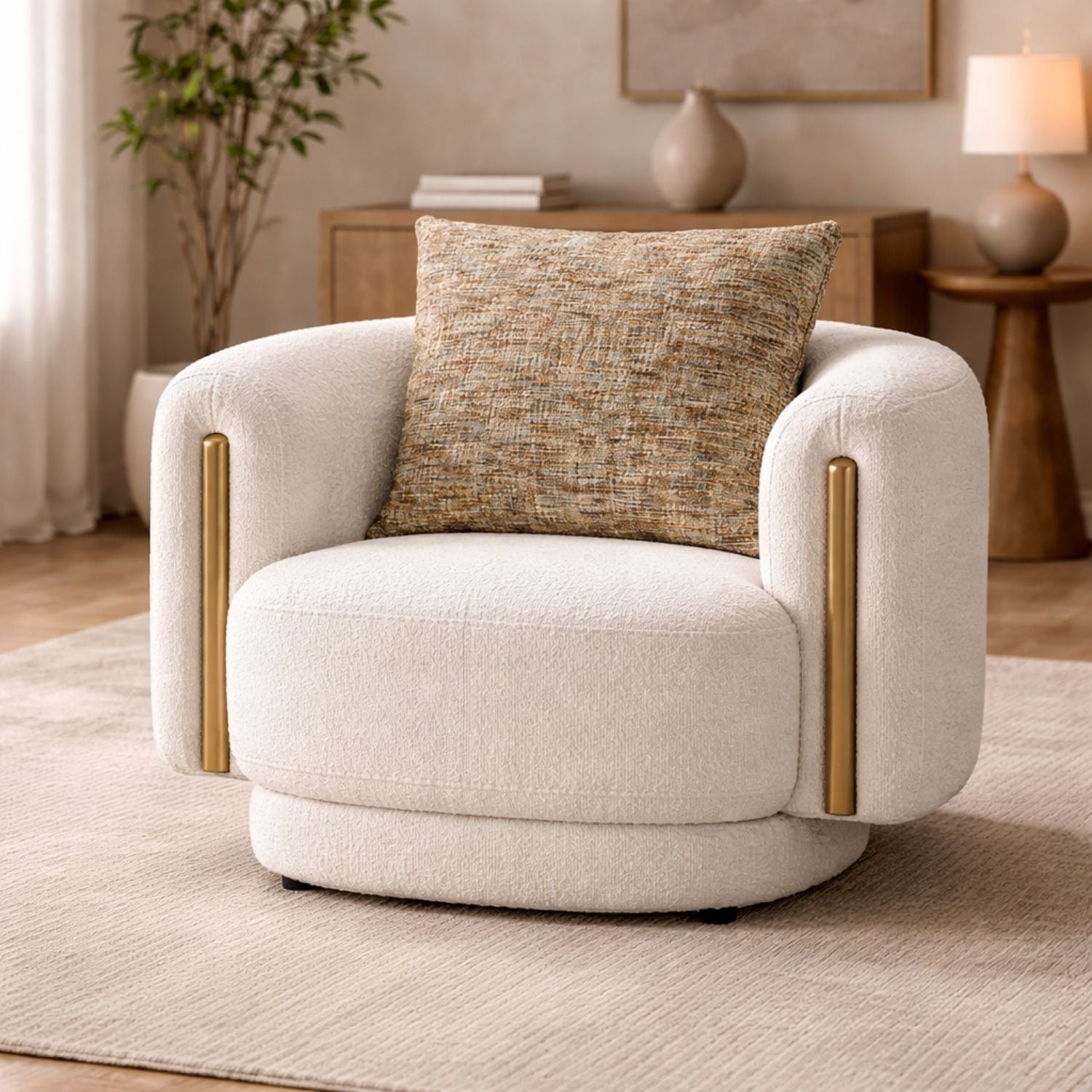 Velmora Upholstered Accent Chair