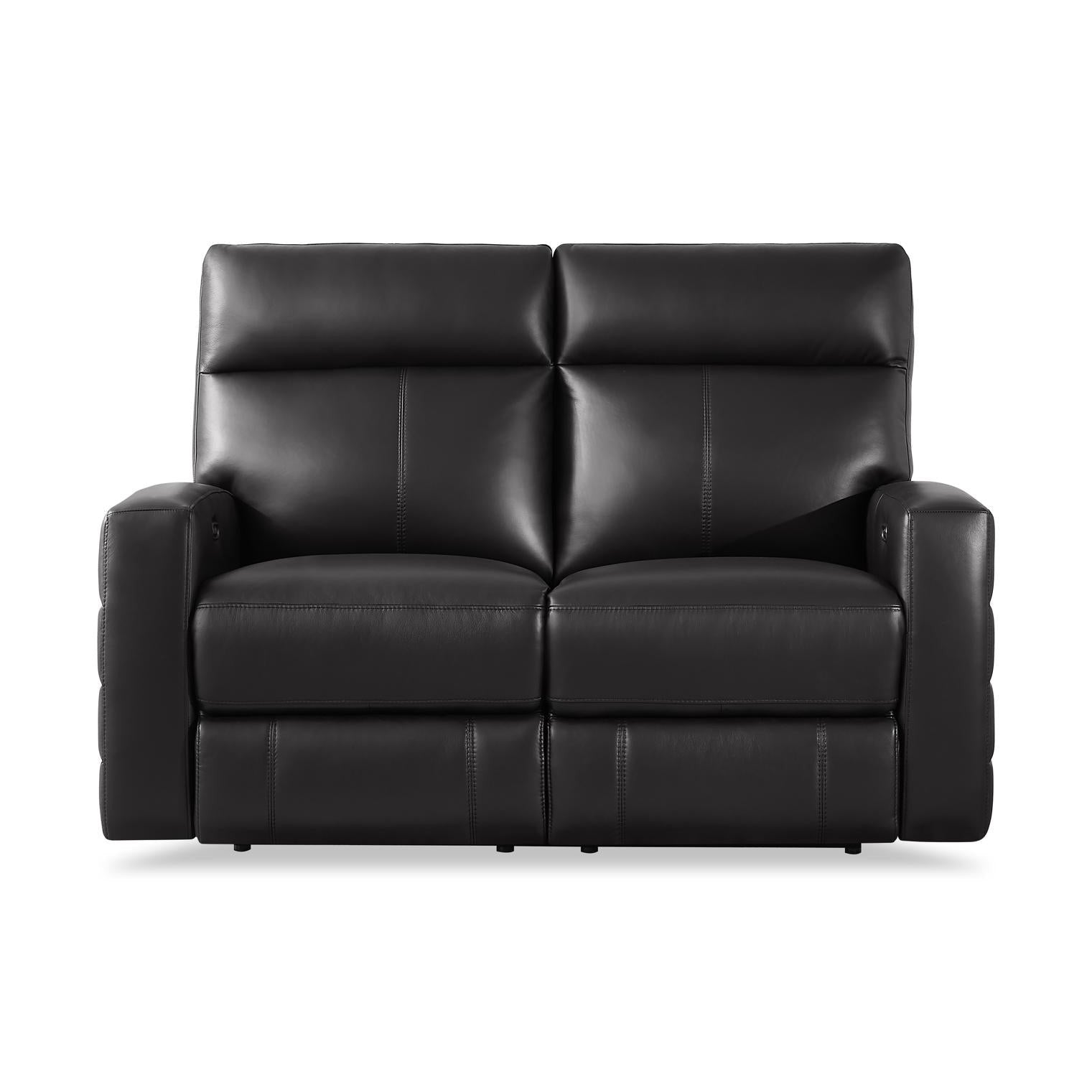 Suvi Top Grain Leather Power Reclining Loveseat