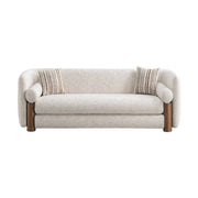 Vilma Modern Upholstered Sofa with Pine Wood Frame