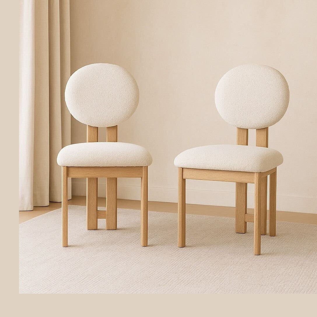 Vivara Solid Oak Wood Dining Chair