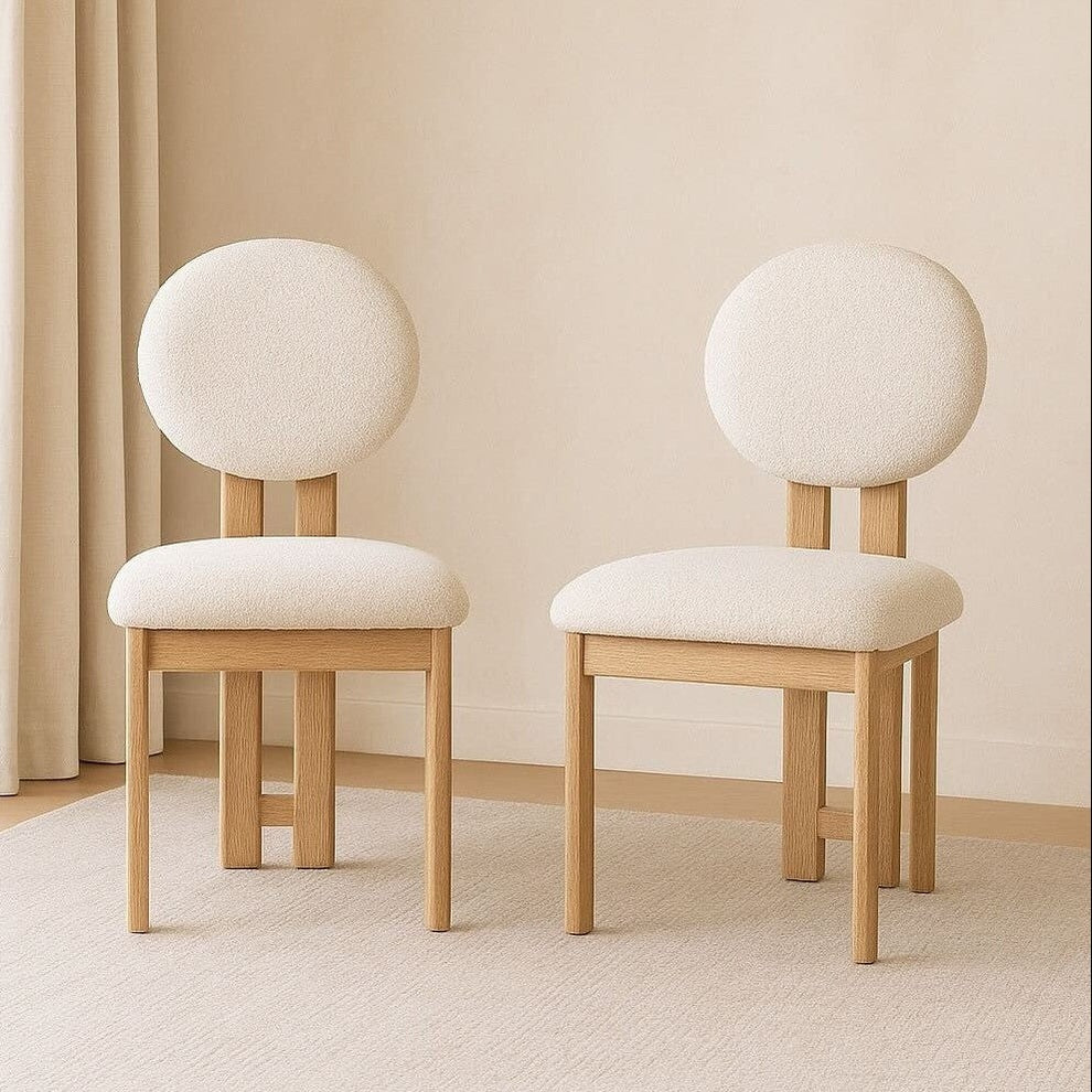 Vivara Solid Oak Wood Dining Chair