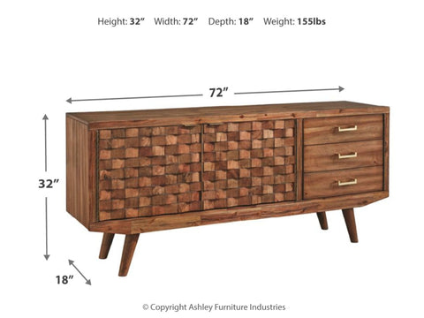 Chiladda 72" TV Stand