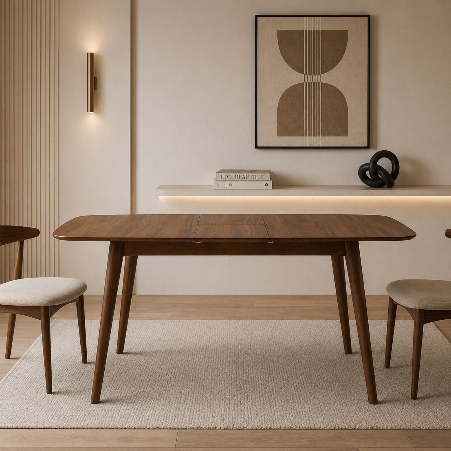 Wave Extension Dining Table