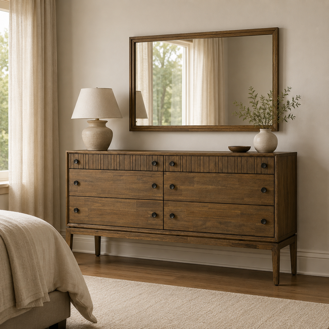 West 6 Drawer Dresser