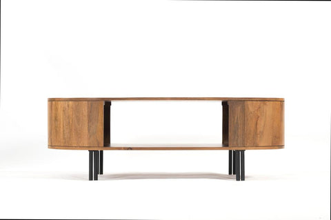 Venga Solid Wooden & Iron Coffee Table