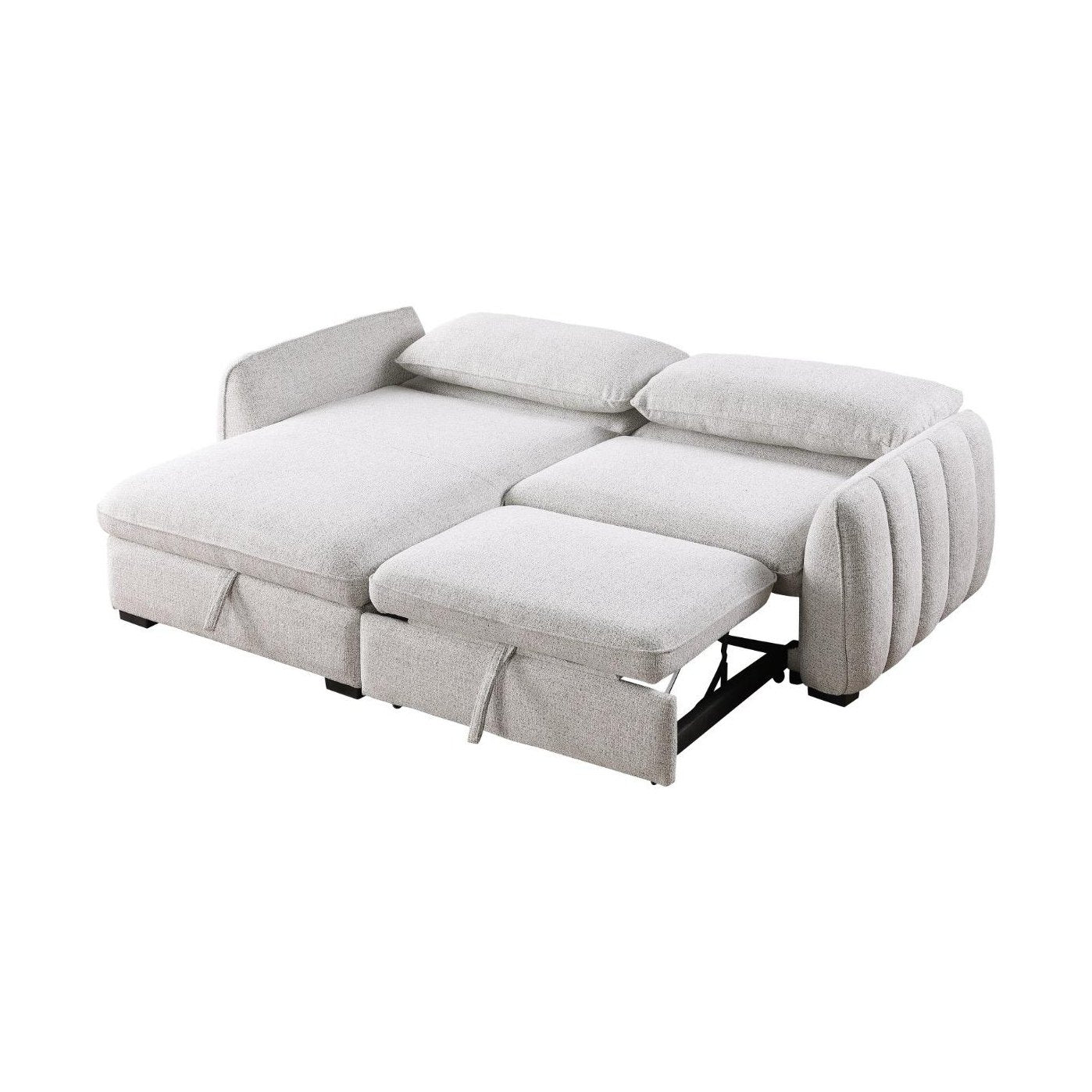 Cassey Pullout Sleeper Sectional with Storage Chaise