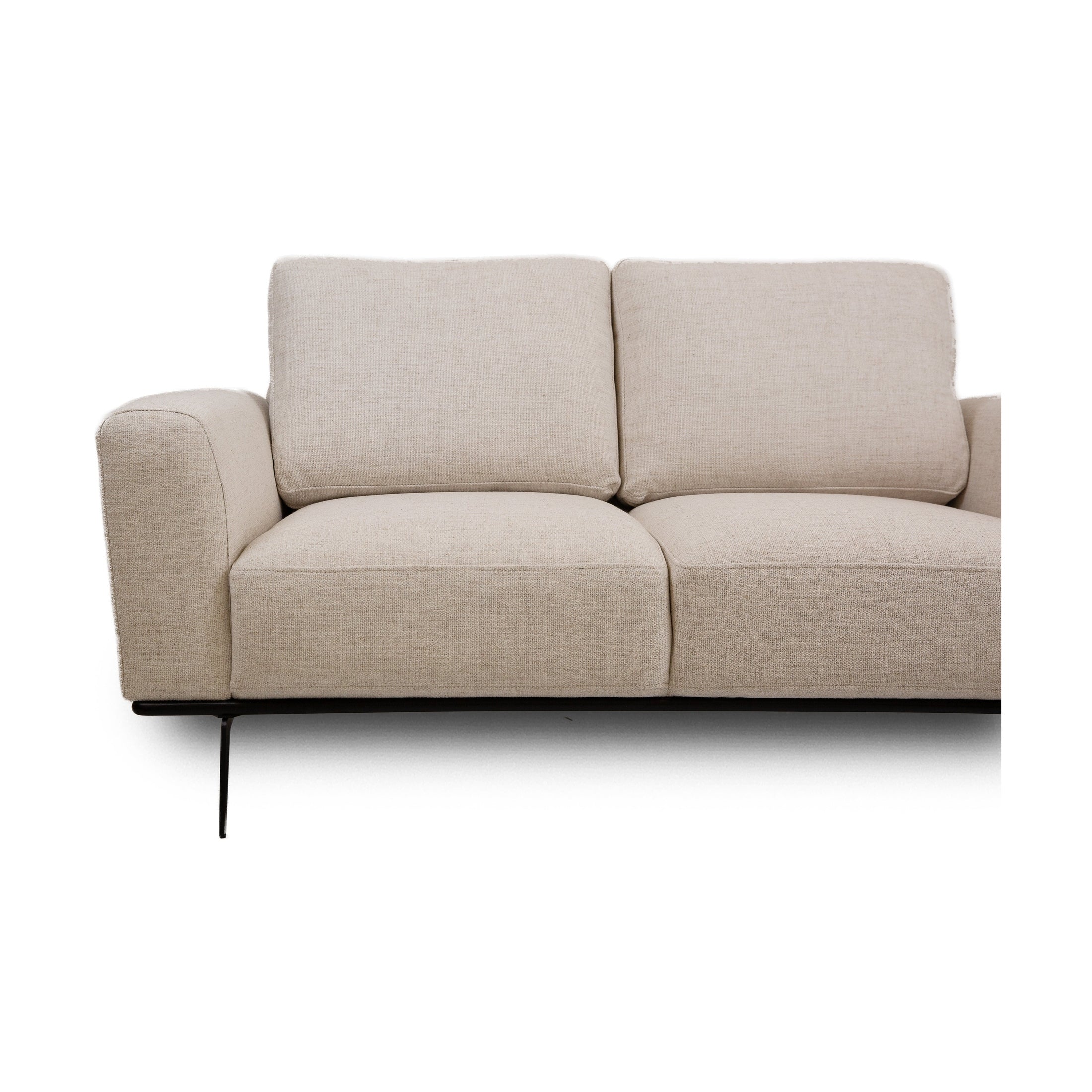 Willow Fabric Loveseat - Lovegood Bisque