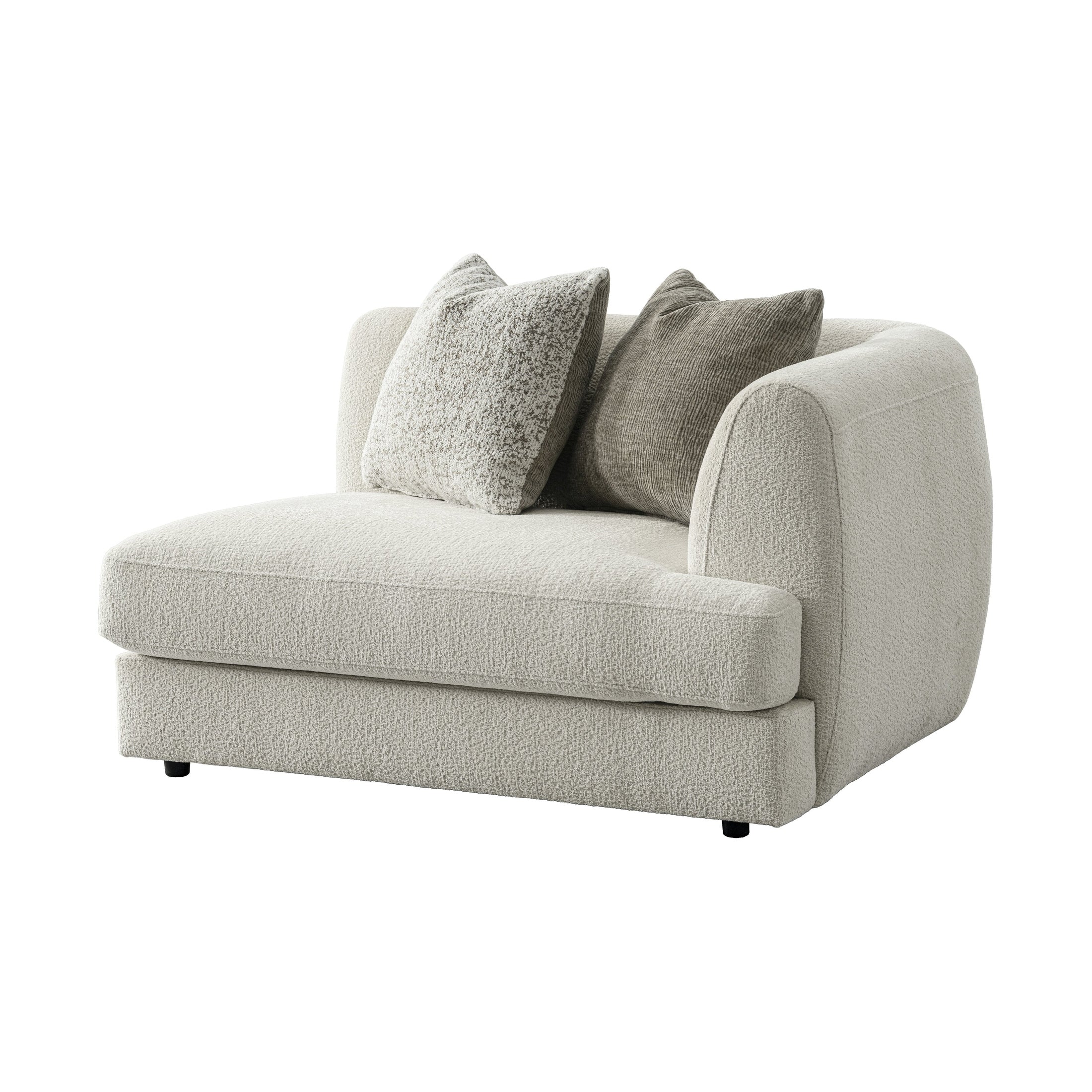 Sorenza Modular Sectional Sofa with Chaise – Ivory