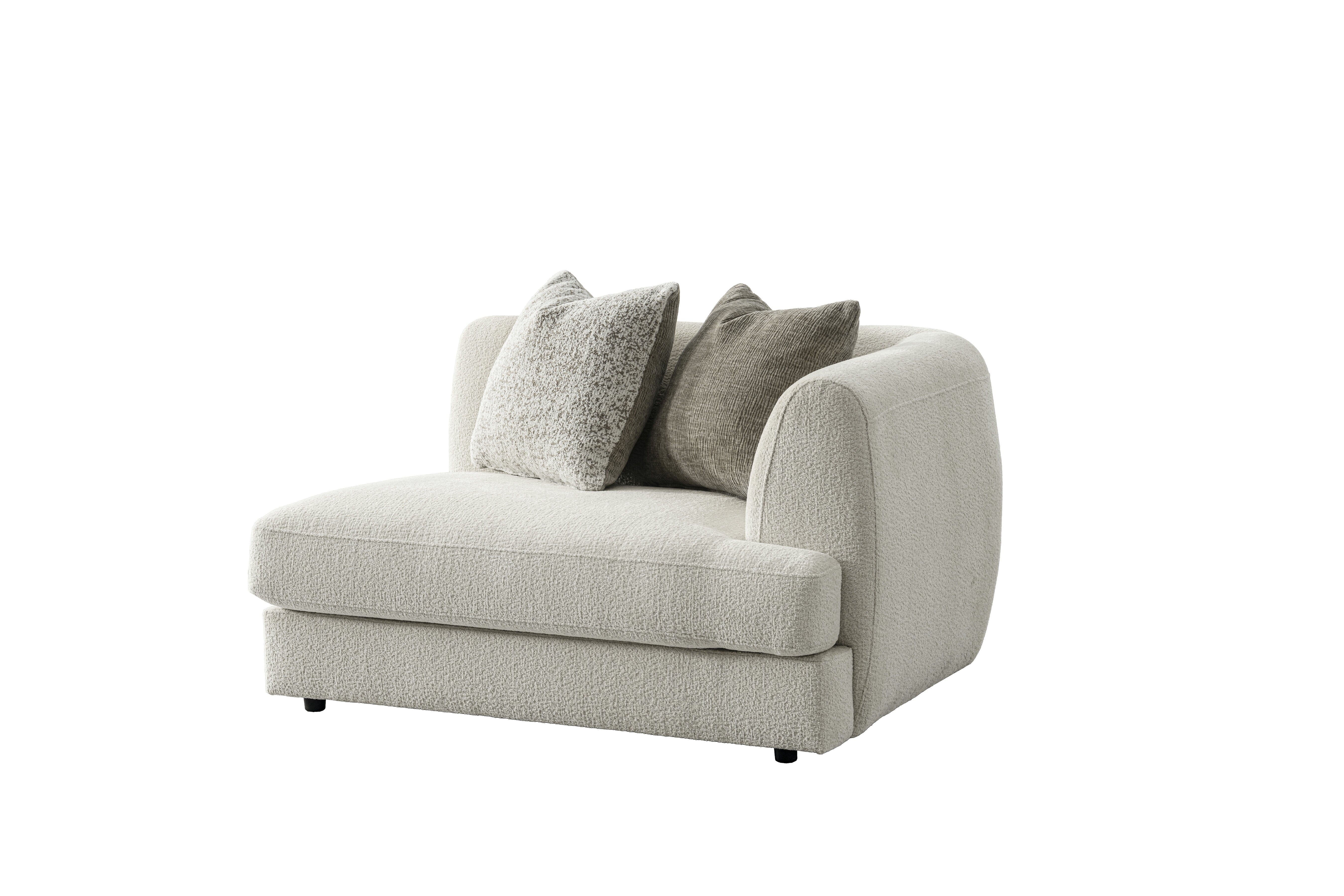 Sorenza Modular Sectional Sofa with Chaise – Ivory