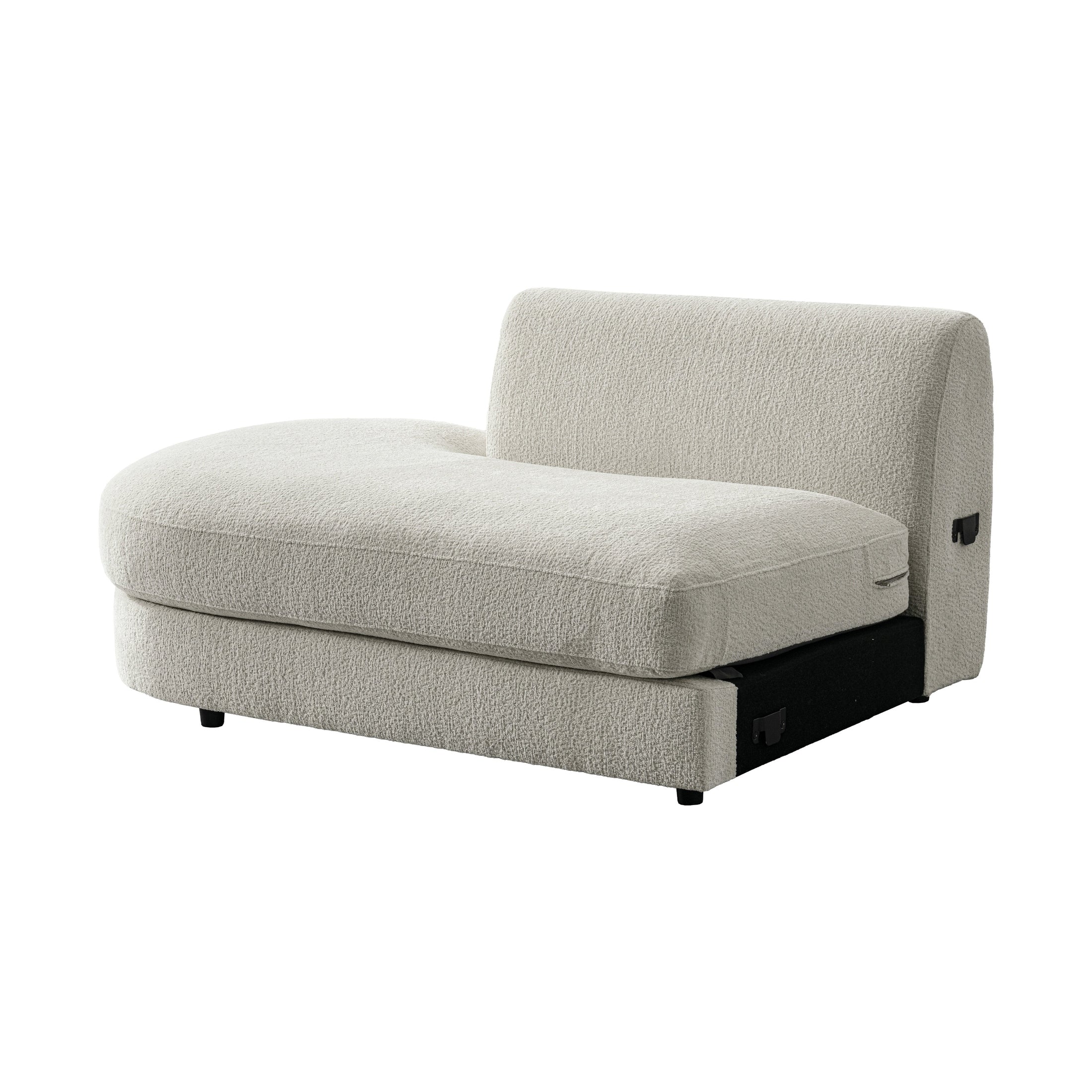 Sorenza Modular Sectional Sofa with Chaise – Ivory
