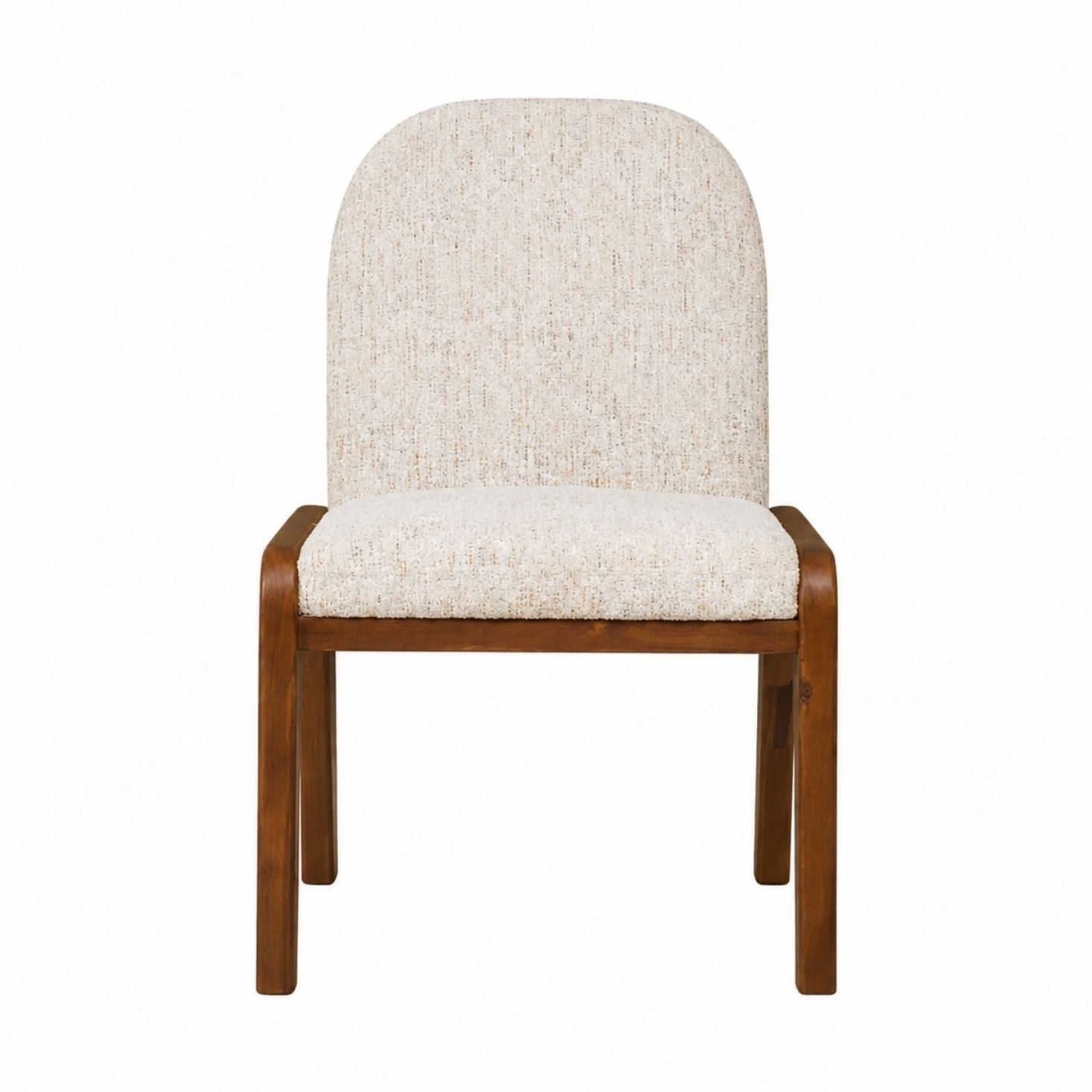 Xolani Chenille Upholstered Dining Chair in Chinchilla and Impala