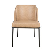 Angelo Faux Leather Dining Chair - Tan