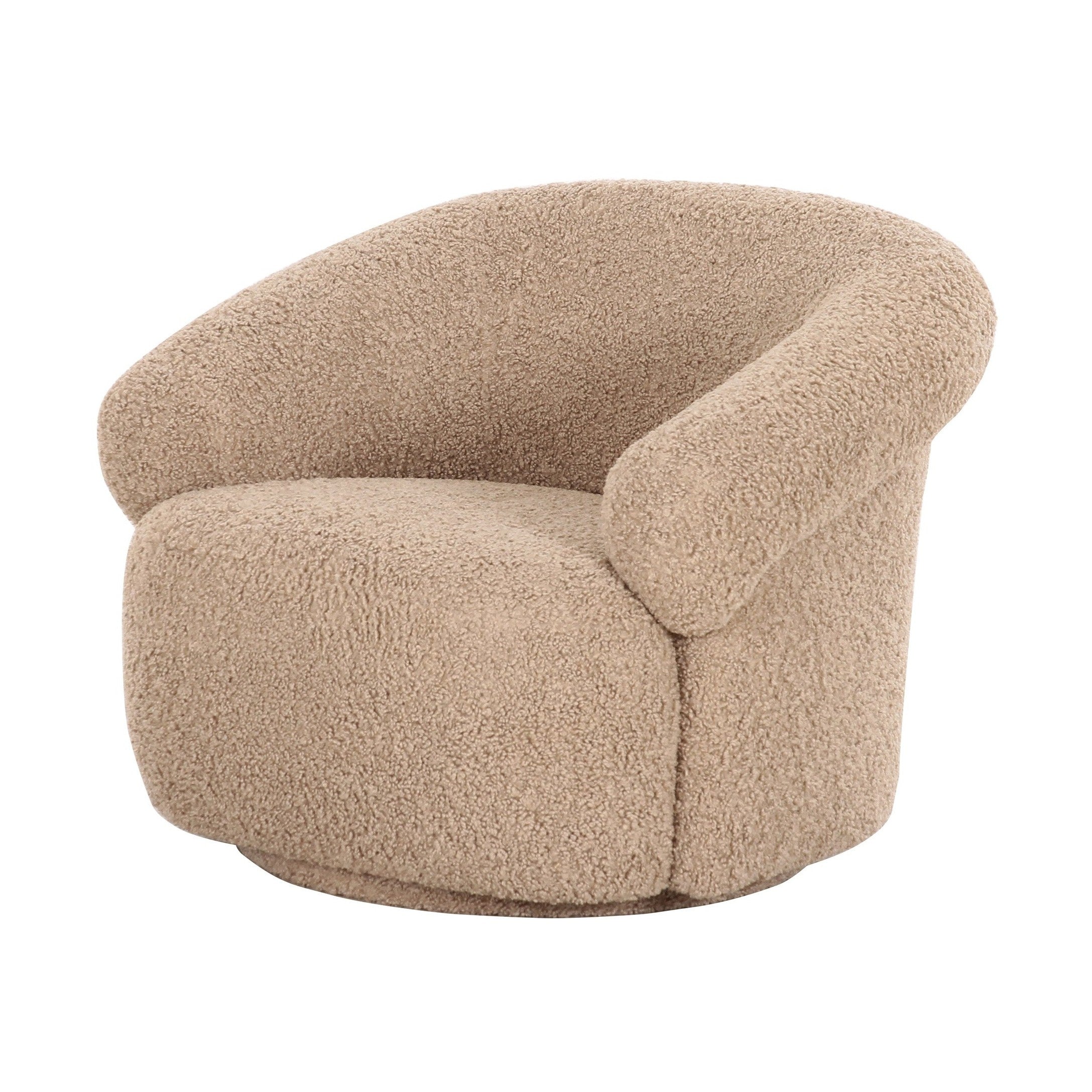 Brevik Upholstered Accent Chair with Fixed Base