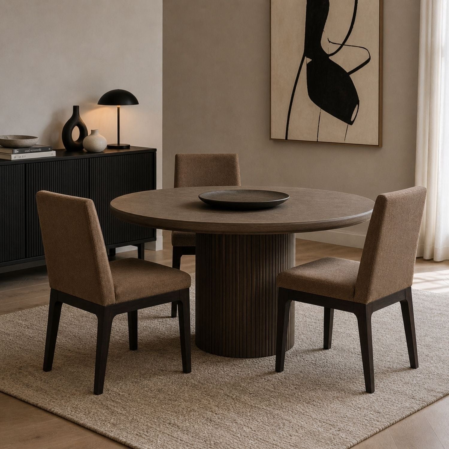Zamba Chenille Upholstered Dining Chair – Pineapple & Jaguar