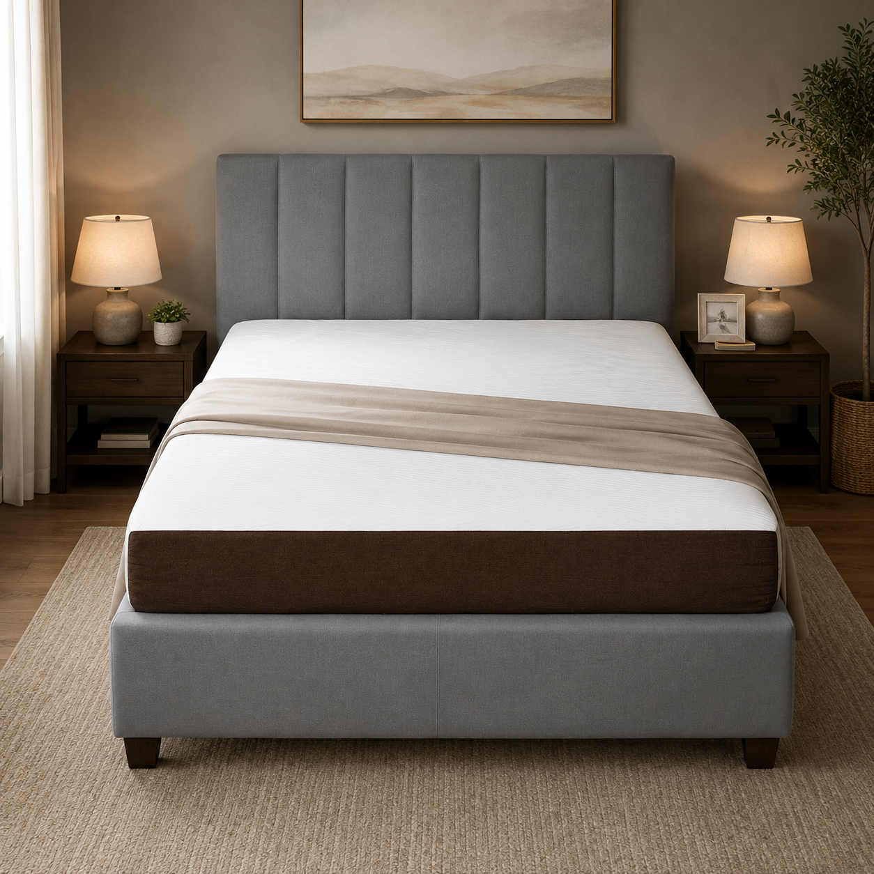 Zen 9.5” Bamboo Charcoal mattress