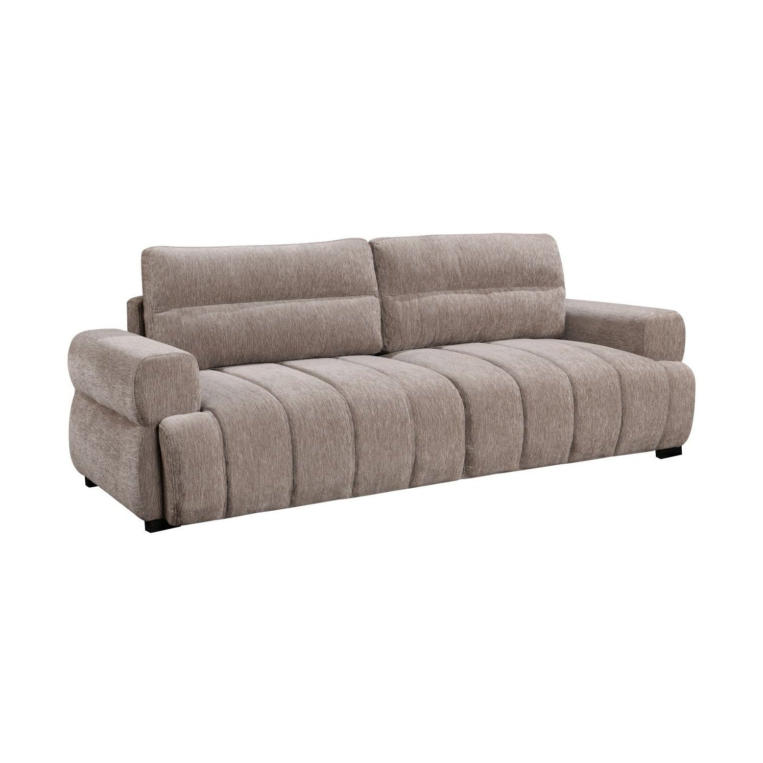 Zenvara Tufted 3-Seater Sleeper Sofa