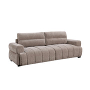 Zenvara Tufted 3-Seater Sleeper Sofa