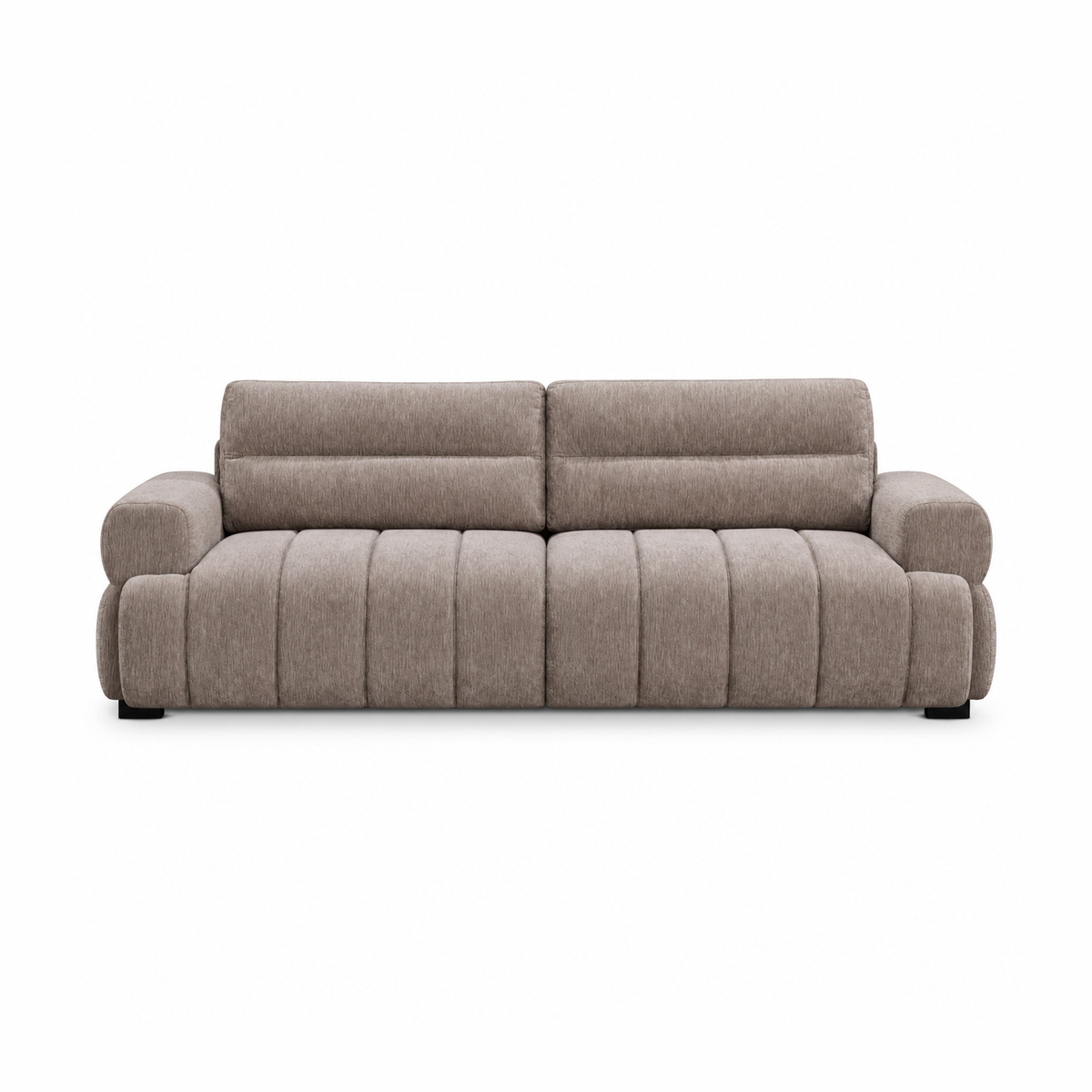 Zenvara Tufted 3-Seater Sleeper Sofa