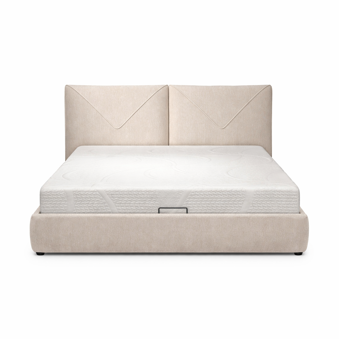 Aleksey Upholstered Hydraulic Lift Up Storage Bed