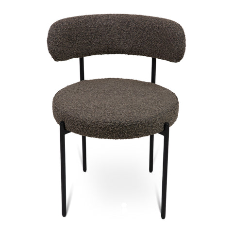 Ronda Dining Chair Boucle Fabric