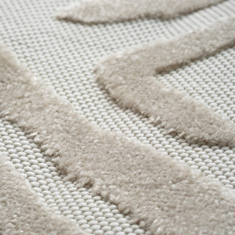 Aspen Beige Chevron Modern Rug