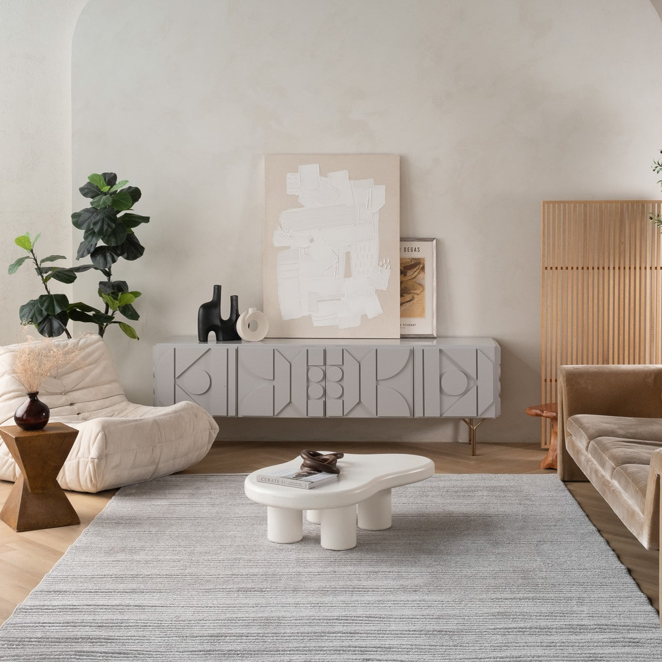 Aspen Striped Modern Rug