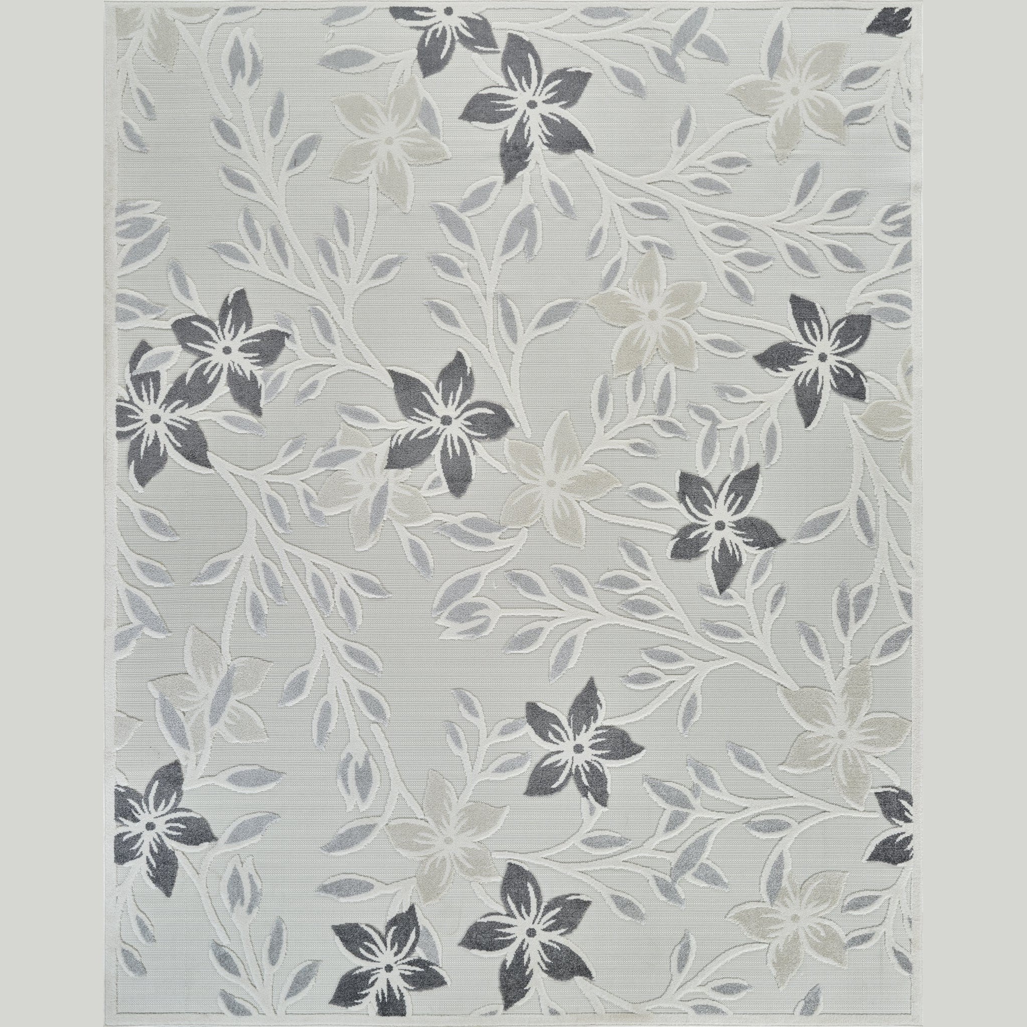 Aspen Cream Floral Vine Rug