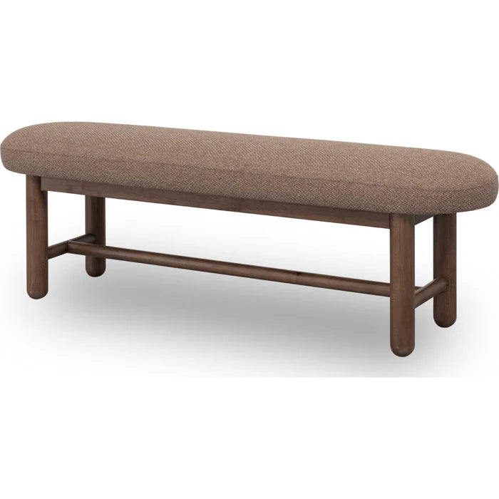 Astor Oval Upholstered Dining Bench