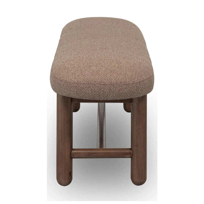 Astor Oval Upholstered Dining Bench