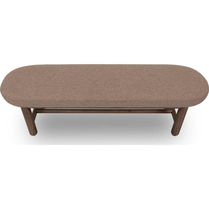 Astor Oval Upholstered Dining Bench