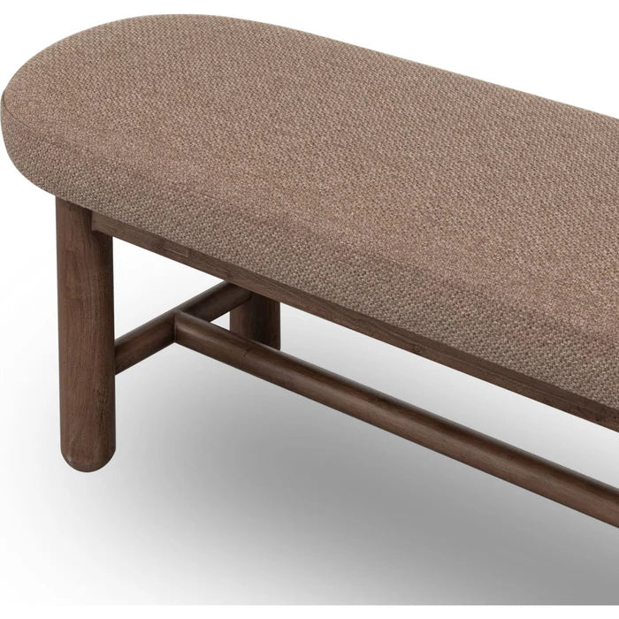 Astor Oval Upholstered Dining Bench