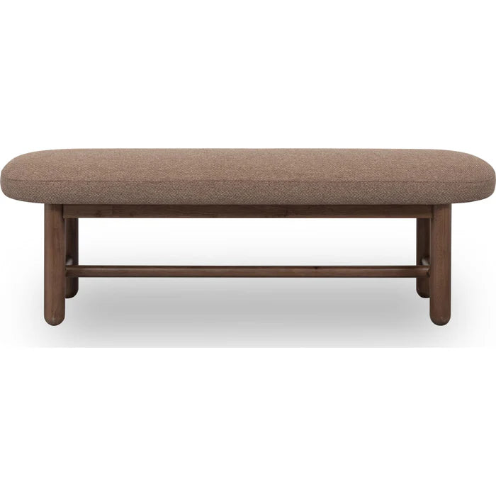 Astor Oval Upholstered Dining Bench